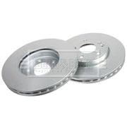 Borg & Beck 2 x Vented Front Brake Discs BBD5325