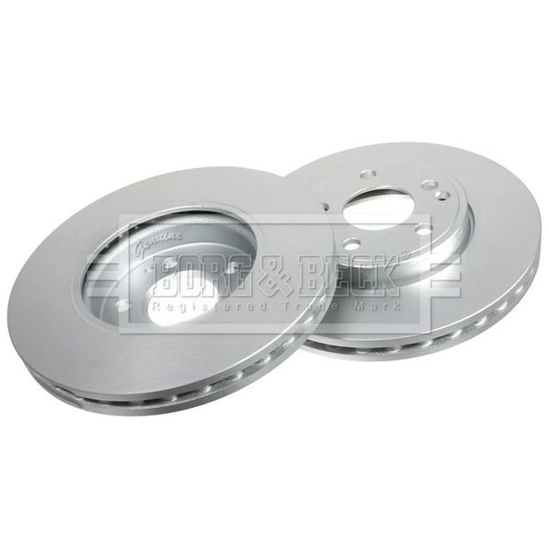 Borg & Beck 2 x Vented Front Brake Discs BBD5325