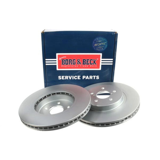 Borg & Beck 2 x Vented Front Brake Discs BBD5597