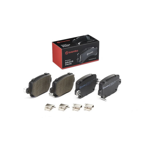 Brembo 4 x Rear Brake Pad Set P09030