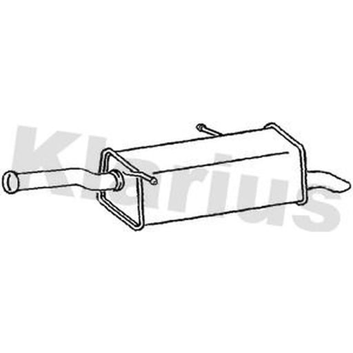 Klarius Box With Tail Pipe Rear CN593V