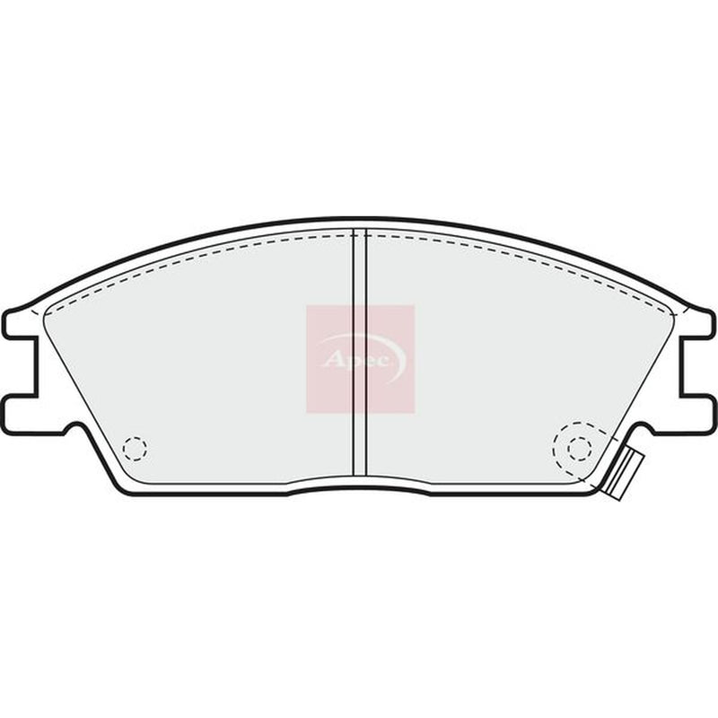 Apec Front Brake Pad Set PAD705