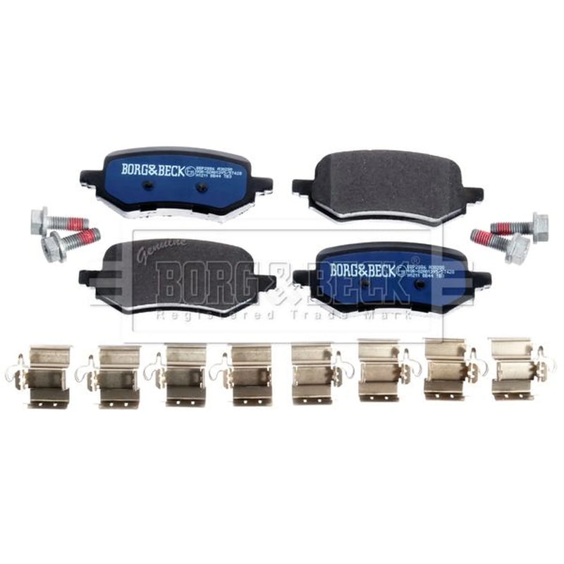 Borg & Beck 4 x Rear Brake Pad Set BBP2886