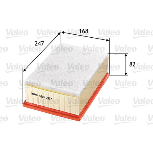 Valeo Engine Air Filter 585267