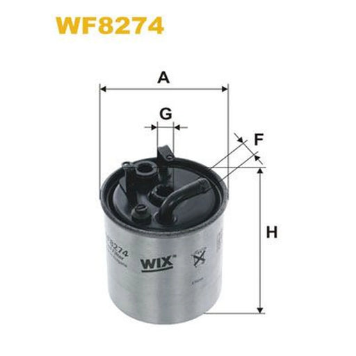 WIX Fuel Filter Element WF8274