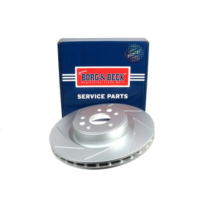 Borg & Beck 2 x Vented Front Brake Discs BBD6134S