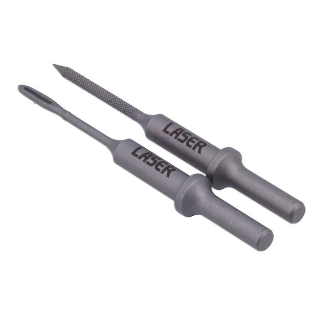 Laser Tools Pneumatic Tyre Plug Fitting Tools 2pc - PL
