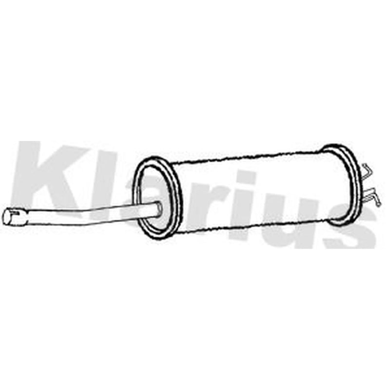 Klarius Box With Tail Pipe FE1337A