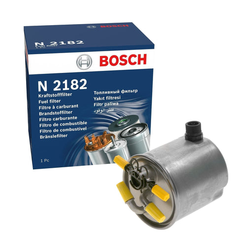 Genuine Bosch Car Fuel Filter N2182 Fits Nissan Qashqai Dci - 1.5 - 10-14 F02640 Bosch  - Town Parts