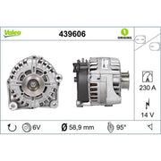 Valeo Car Alternator 12V 439606