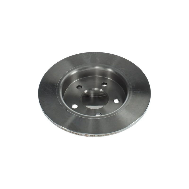 Bosch 2 x Solid Rear Brake Discs 0 986 479 763
