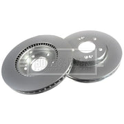 Borg & Beck 2 x Vented Front Brake Discs BBD5270