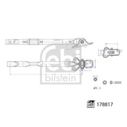 Febi Control/Trailing Arm Lower 178817