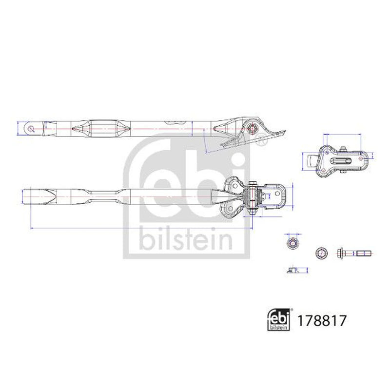 Febi Control/Trailing Arm Lower 178817