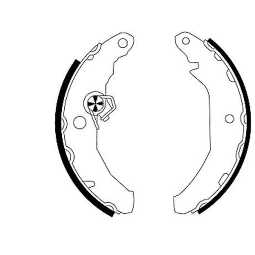 Mintex Brake Shoe Set Axle Kit MFR173