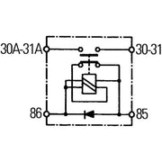 Hella Battery Master Switch 6EK 008 776-031