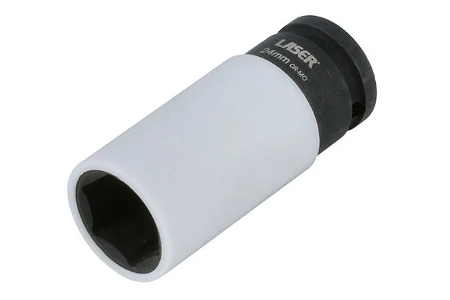 Laser Tools Alloy Wheel Nut Socket 1/2"D 21-27mm