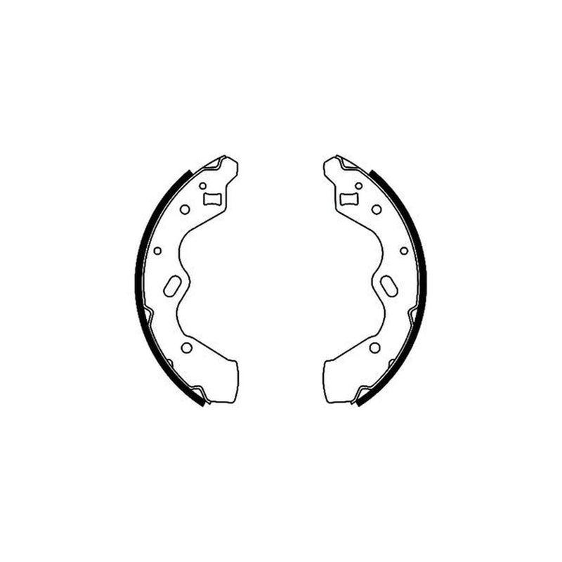 Mintex Brake Shoe Set Axle Kit MFR461