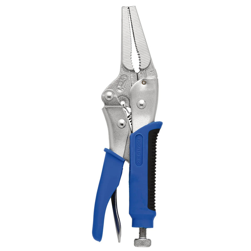 Draper Long Nose Self Grip Pliers 165mm Chrome Vanadium Steel