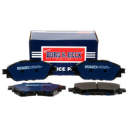 Borg & Beck 4 x Front Brake Pad Set BBP2570