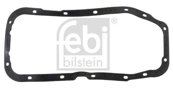 Febi Oil Sump Gasket Wide Thick fits Opel Calibra A 1989-1996 2.0
