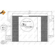 NRF Air Conditioning Condenser 35308
