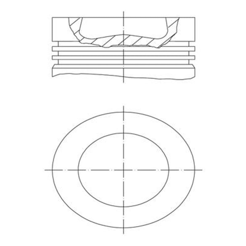 Mahle Piston Cylinder Bore = 106mm 003 24 33