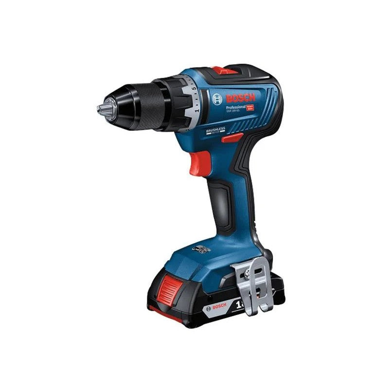 Bosch GSR 18V-55 Professional Drill Driver 18V 2 x 2.0Ah Li-ion - 06019H5271