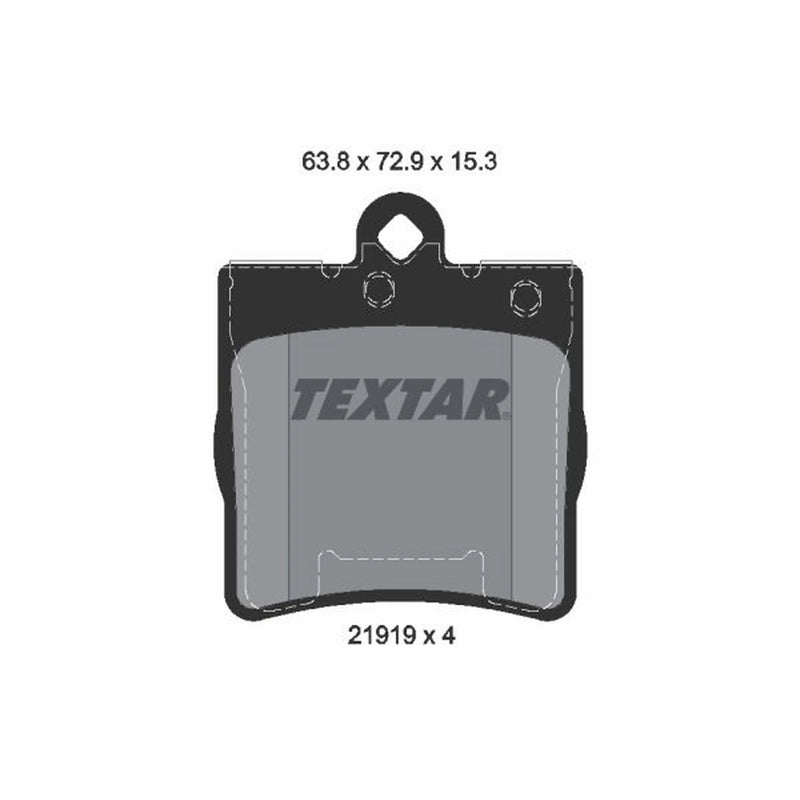 Textar Rear Brake Pad Set 2191901