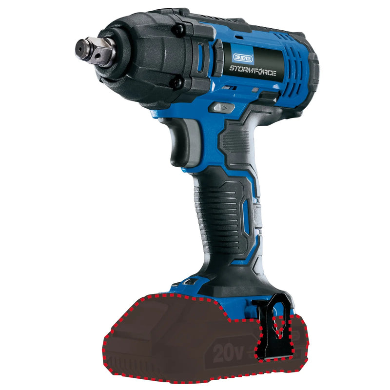 Draper Storm Force Impact Wrench 20V 250Nm CIW20SF