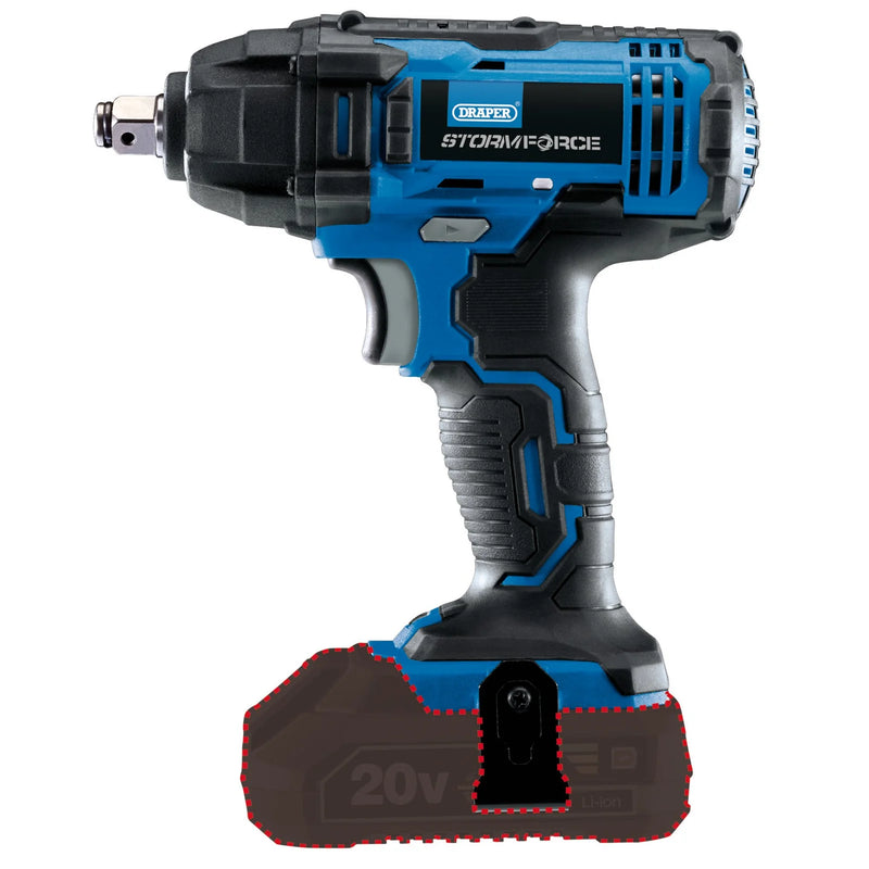 Draper Storm Force Impact Wrench 20V 250Nm CIW20SF