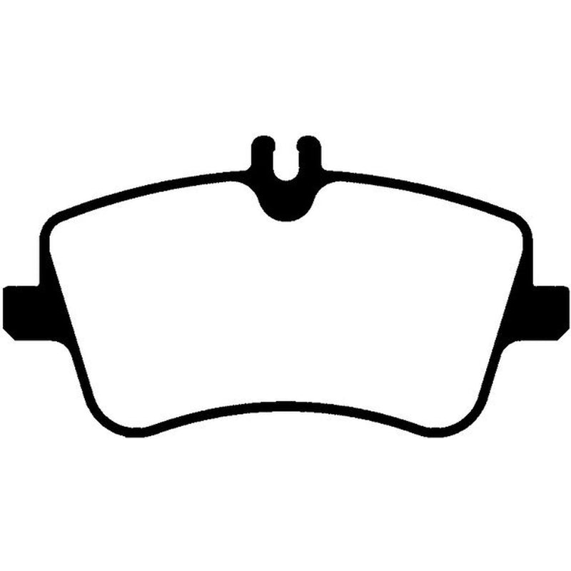 Abtex Front Brake Pad Set PLU3743