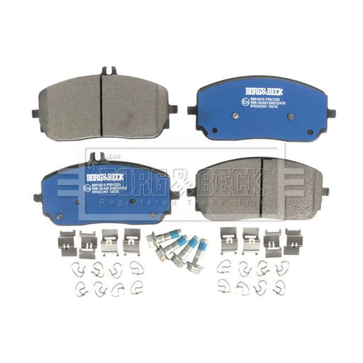 Borg & Beck 4 x Front Brake Pad Set BBP2816