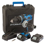 Draper Storm Force Combi Drill 20V with 2x 2Ah Batteries