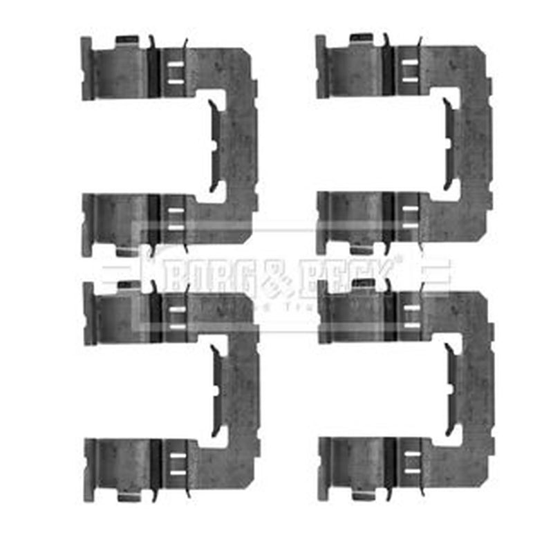 Borg & Beck Brake Pad Accessory Fitting Kit Front BBK1389