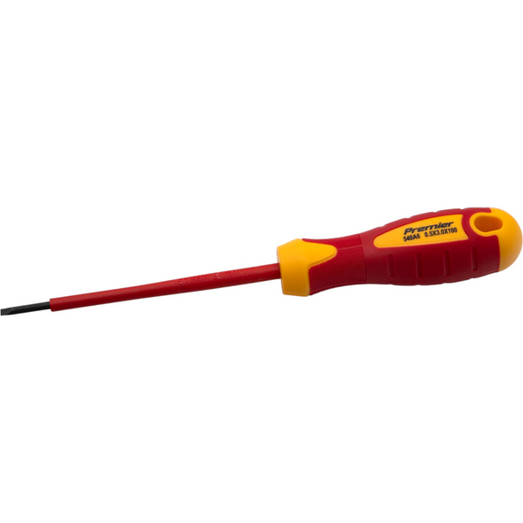 Sealey VDE Screwdriver Slottled SL3 x 100mm