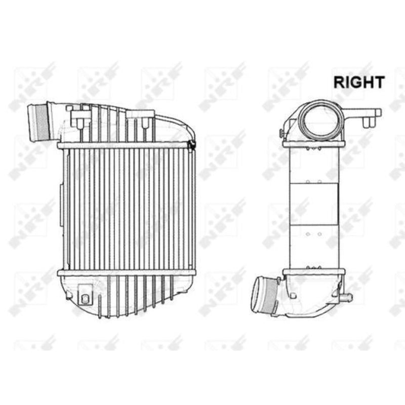 NRF Intercooler (Charge Air Cooler) 30772