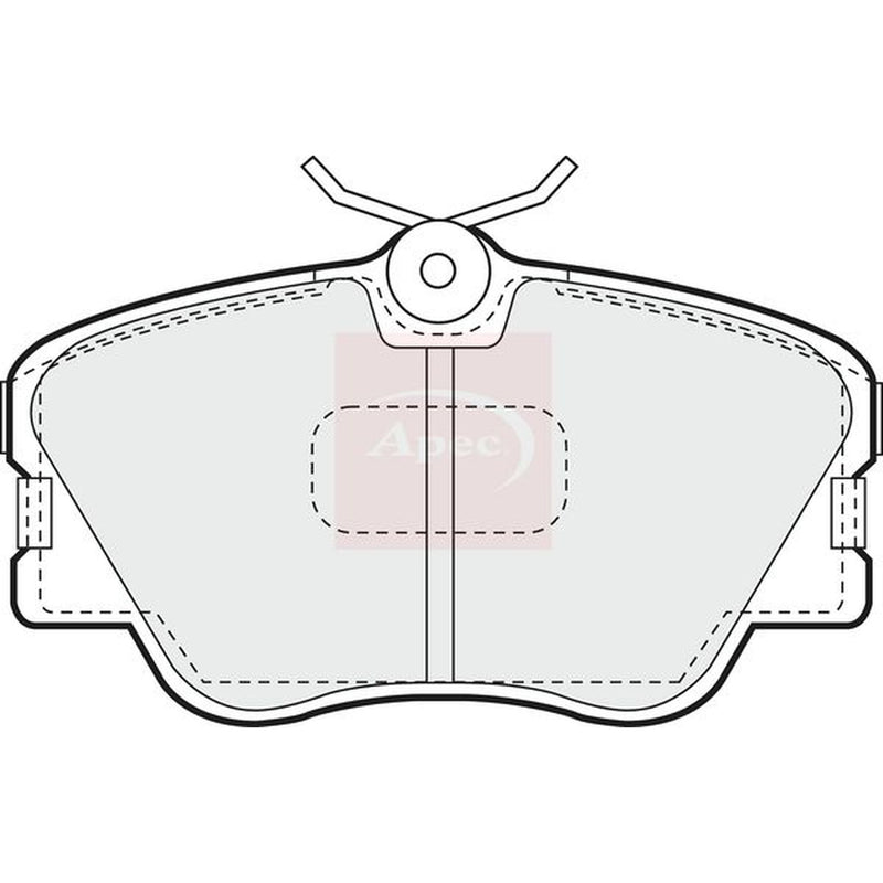 Apec Front Brake Pad Set PAD466