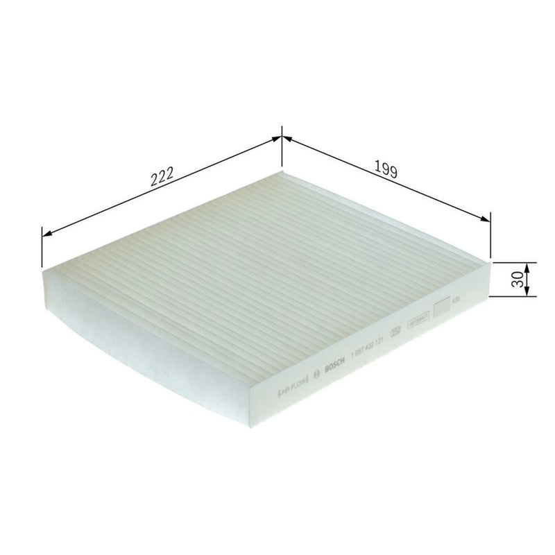 Bosch Cabin Air Filter (Pollen Filter) 1 987 432 121