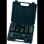 Draper Expert Oxygen Sensor Socket Set 7 Piece 3/8" 1/2" Sq. Dr.