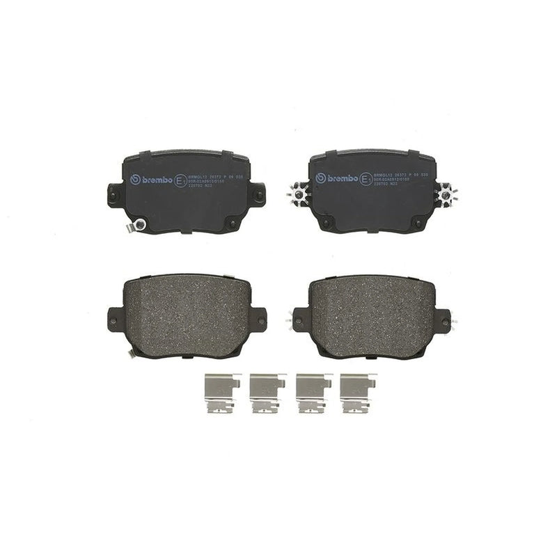 Brembo 4 x Rear Brake Pad Set P09030
