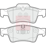 Apec Rear Brake Pad Set PAD1440
