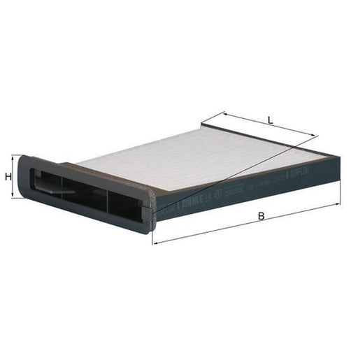 Mahle Cabin Air Filter (Pollen Filter) LA 480