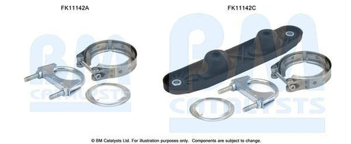 BM Catalysts FK11142A Soot/Particulate Filter Mounting Kit Fits Audi A3 Skoda VW BM - Town Parts