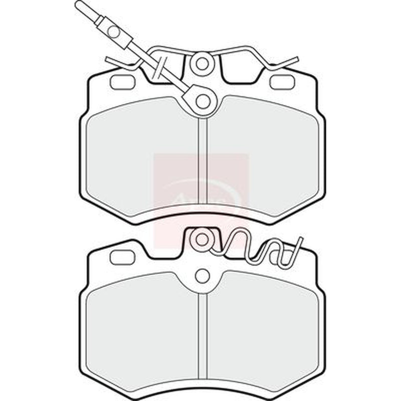 Apec Front Brake Pad Set PAD513