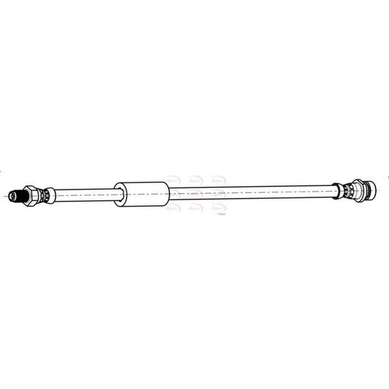 Apec Brake Hydraulic Hose Line Rear HOS4210