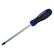 Faithfull Soft Grip Screwdriver Pozidriv Tip PZ3 x 150mm - FAISDPZ3