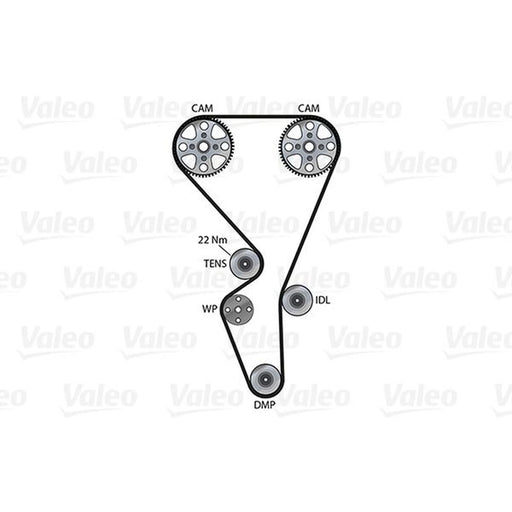 Valeo Timing Belt & Water Pump Kit 614569