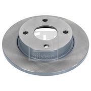 Febi 2 x Solid Front Brake Discs 10518