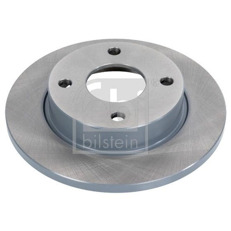 Febi 2 x Solid Front Brake Discs 10518